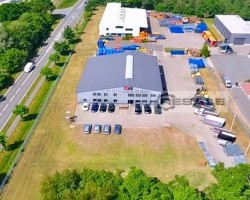 Maschine: BLT PR55 ca. 19,60 lfm, H: 550cm Palettenregale