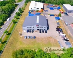 Maschine: BLT ca. 11,20 lfm, H: 550cm Palettenregale