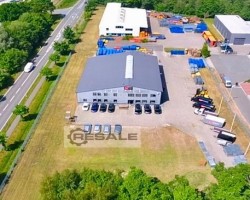 Maschine: BLT ca. 8,40 lfm, H:550cm Palettenregale