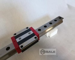 Maschine: SCHNEEBERGER MR55-A2-1244-22-22-G1-V3-GP, Kugelgelagerte Linearführung mit 2 Führungswagen,