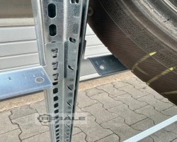 Maschine: META ca. 15 lfm ,  Reifenregale