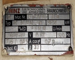 Maschine: MIAG D 040-4 Mühlen