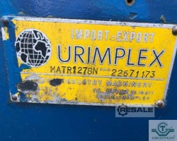 Maschine: URIMPLEX 400 mm Nudeln mit Klingen