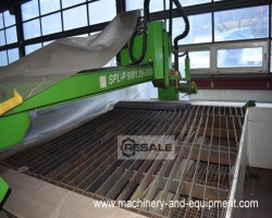 Maschine: MICROSTEP SPL-P 9001.20+S500 CNC Plasmaschneidanlagen