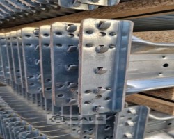 Maschine: DEXION P90 Silverline / 3000 mm Palettenregaltraverse