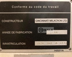 Maschine: CINCINNATI SABRE 500 CNC Bearbeitungszentren