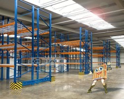 Maschine: NEDCON  Hochregale