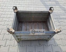 Maschine: THYSSEN 850x560x580 mm (BxTxH) Stapelbehälter Stahlbehälter