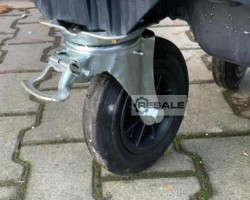 Maschine: SSI SCHäFER Vol. 770 l / black/green Müllcontainer MGB Müllgroßbehälter