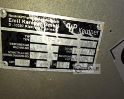 Maschine: KEMPER SBR 2500 Teigteilmaschinen