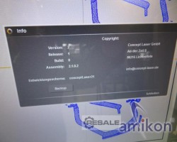 Maschine: CONCEPT LASER M2 Cusing Multilaser