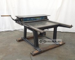 Maschine: ASBERN MASCHINENBAU J.A. Maffei Andruckpresse