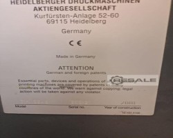 Maschine: HEIDELBERG sm 52 2 plus 