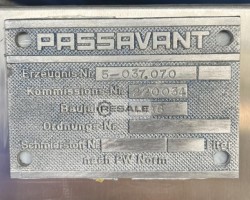 Maschine: PASSAVANT AX1200 Kammerfilterpresse