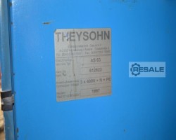 Maschine: THEYSOHN AS 63 mm Einschneckenextruder