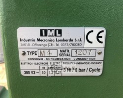 Maschine: IML M4 Einsteckmaschinen