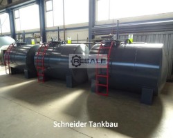Maschine:   Tankanlage Lagerbehälter Stahltank