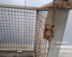 Maschine:  1250x840x970 mm (BxTxH) Stapelbox Gitterkorb Stapelbehälter