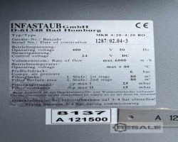 Maschine: INFASTAUB MKR 4/20 - 4/20 RO Filter