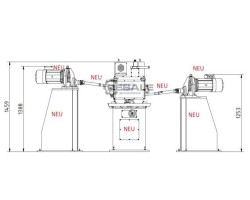 Maschine: KIESERLING WRPF 20/30 Richtmaschinen für Stangen und Rohre