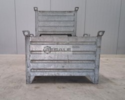 Maschine: SSI SCHäFER 850x550x670mm (BxTxH) Stapelbehälter Transportbehälter Metallbehälter