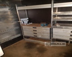 Maschine: GEWA ARPO HUMMEL GSK500 LKW Ladefläche mit Werkstatt und Ladekran Arpo GSK