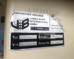 Maschine: JBI K50T Drahtkammbindungsmaschinen