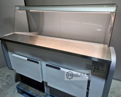 Maschine: TECNODOM Master 150 Gastro Kühltheke Kühltvitrine 150x89,8x124,3cm