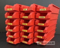 Maschine: SSI SCHäFER LF 511 G ZW red Sichtlagerkisten Stapelkisten