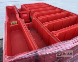 Maschine: SSI SCHäFER LF 511 G ZW red Sichtlagerkisten Stapelkisten