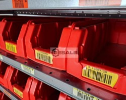 Maschine: DEXION Regallänge: 1.340 mm Kommissionierregal Komissioniertisch Kistenregal