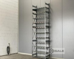 Maschine: DEXION HI 280 1,34 lfm. / St.: 1.200x610 mm Steckregale