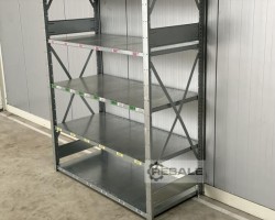 Maschine: DEXION HI 280 6,50 lfm. / St.: 1.200x610 mm Steckregale