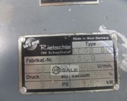Maschine: RIETSCHLE CL40 DV KOMPRESSOR