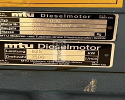 Maschine: MTU 12V2000 SDMO XS715 Generatoren