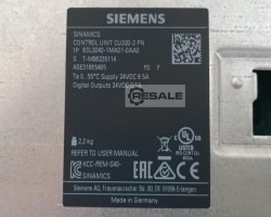 Maschine: SIEMENS 6SL3040-1MA01-0AA0, Control unit CU320-2 PN, SINAMICS,