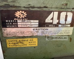 Maschine: FSA RF-40HC STÄNDERBOHRMASCHINE