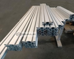 Maschine: N.N. 40 x 80mm 43,5m  Aluminiumprofil