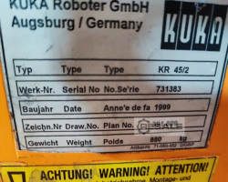 Maschine: KUKA KR45/2 ZH30/45-II
