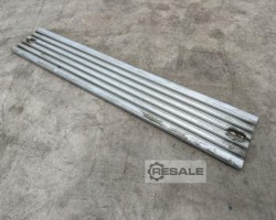 Maschine: SSI SCHäFER sendzimir 850x150mm geriffeltes Stahlpaneel f. Palettenregal