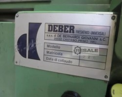 Maschine: DEBER FU 1 Universalkonsolfräsmaschinen
