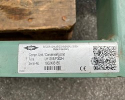 Maschine: BITZER LH135-4JE-15Y-40P Kühlaggregate