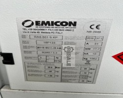 Maschine: EMICON RAS 601 S KP, 60 Kw Kaltwassersatz, Chiller, Wasserküher