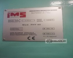 Maschine: IMS Italia Phy60 Stanzmaschinen