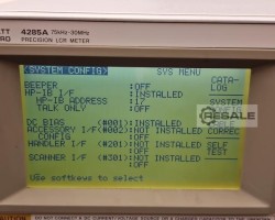 Maschine: HP / YOKOGAWA 4285A LCR-Meter