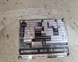 Maschine: TAURUS T70 Gasturbine 7200 Kw 50Hz 11KV