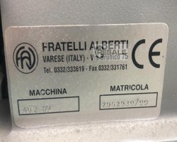 Maschine: FRATELLI ALBERTI AV2 / MA Weiterverarbeitungsmaschinen