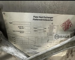 Maschine: FISHER E43 COG Milk Pasteuriser Plattenwärmetauscher