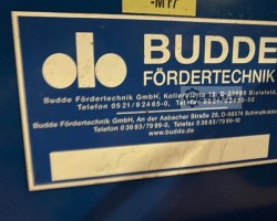 Maschine: BUDDE  Einschleuser/ Ausschleuser Förderband
