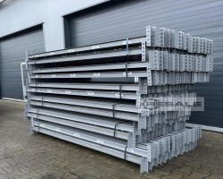 Maschine: SSI SCHäFER PR600/2.100 mm/INP:80x42mm Palettenregaltraverse Traverse